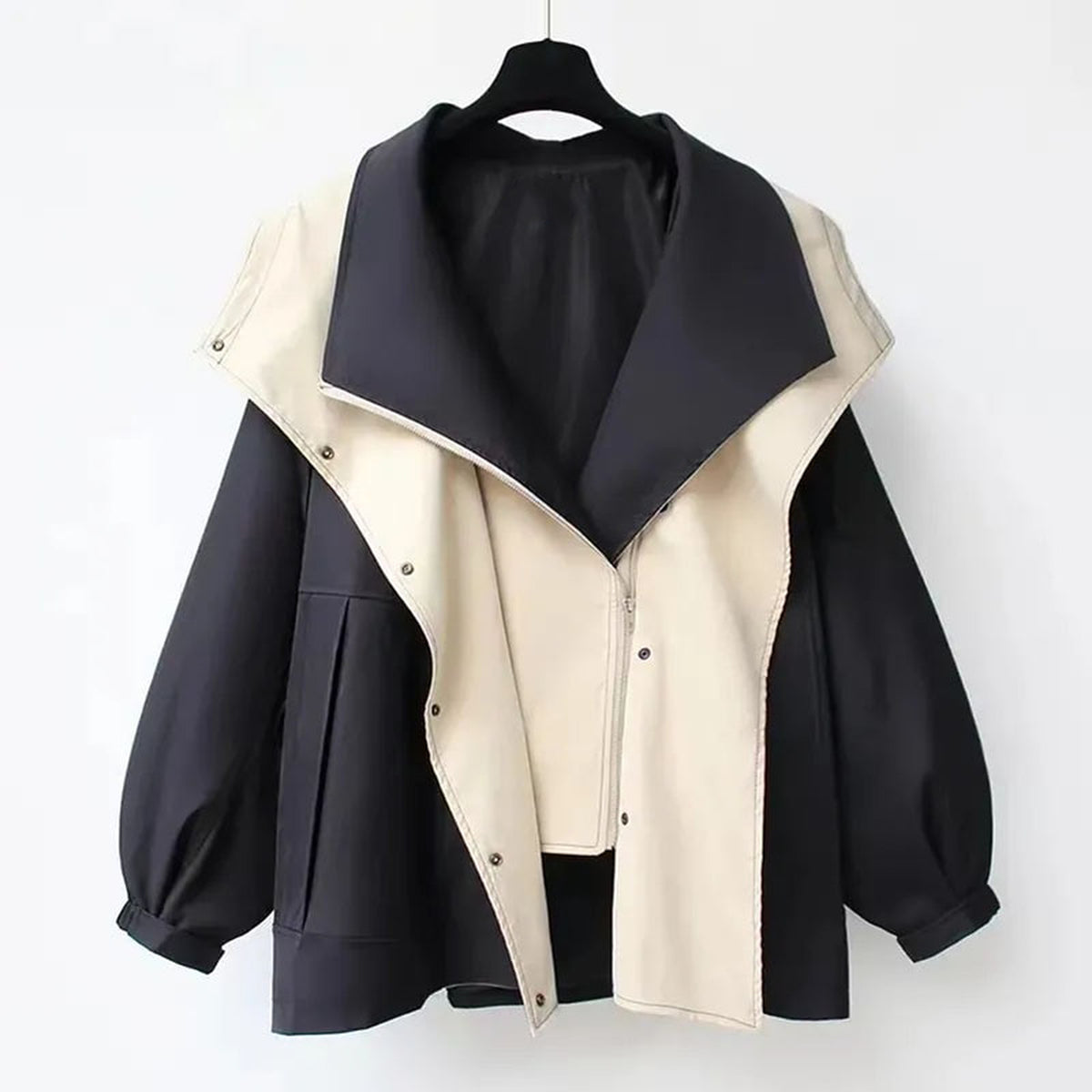 Louna | Veste à capuche et taille ajustable
