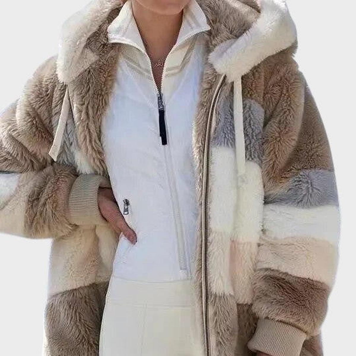 Agathe | Veste duveteuse à capuche