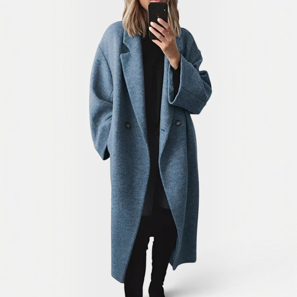 Solène | Manteau long oversize