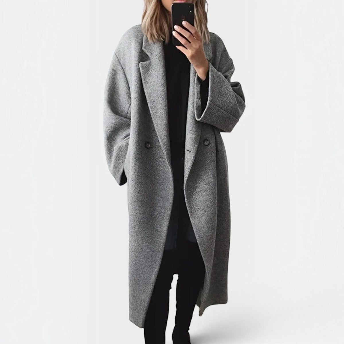 Solène | Manteau long oversize