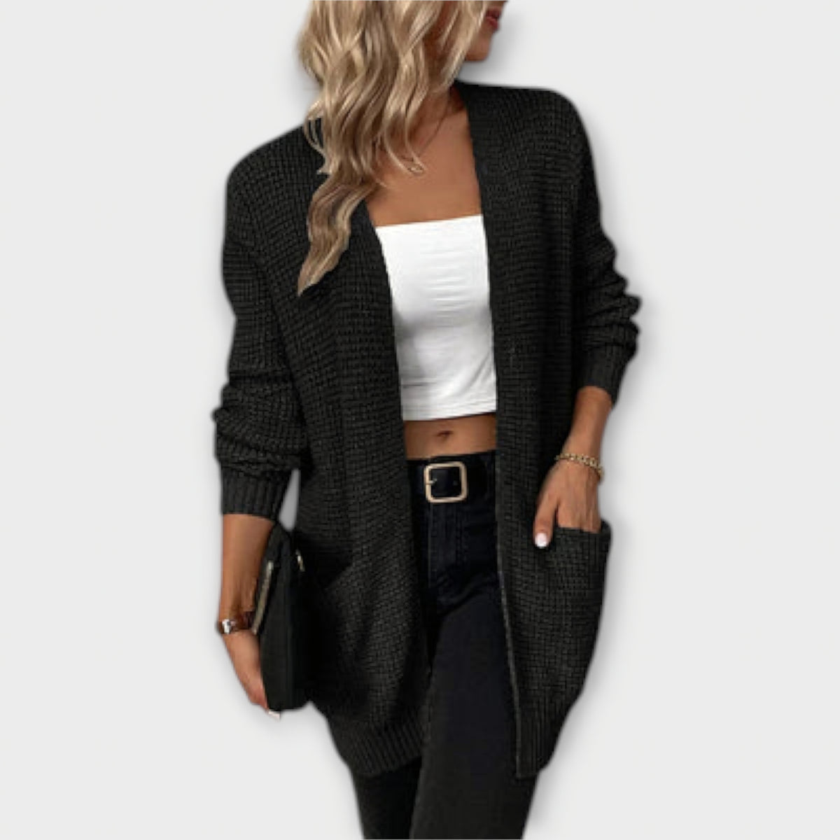 Nancy | Cardigan noir