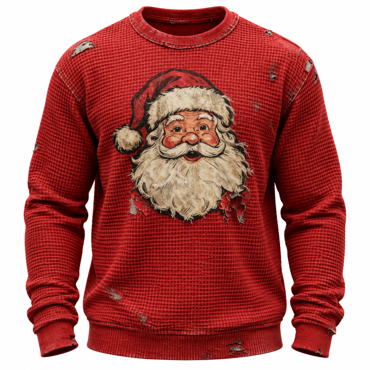 Pull de Noël homme à Père Noël rétro — Amielle Paris