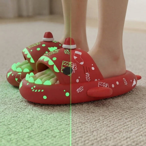 Chaussons de Noël phosphorescents