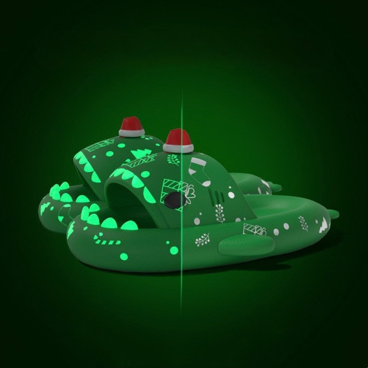 Chaussons de Noël phosphorescents — Amielle Paris