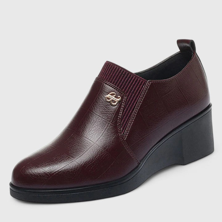 Bottines Chelsea à talon compensé — Amielle Paris
