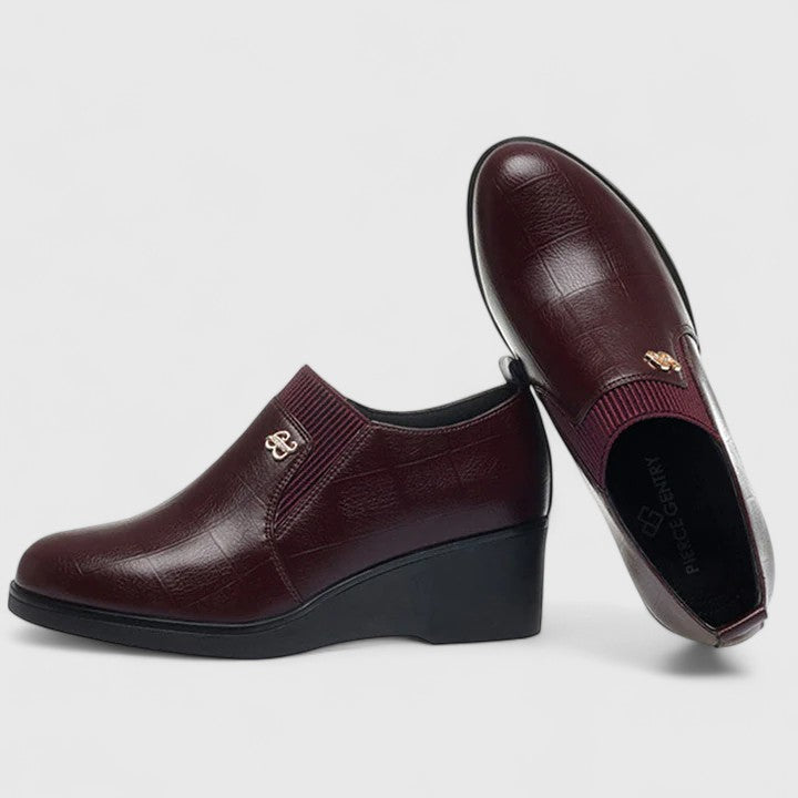 Bottines Chelsea à talon compensé — Amielle Paris