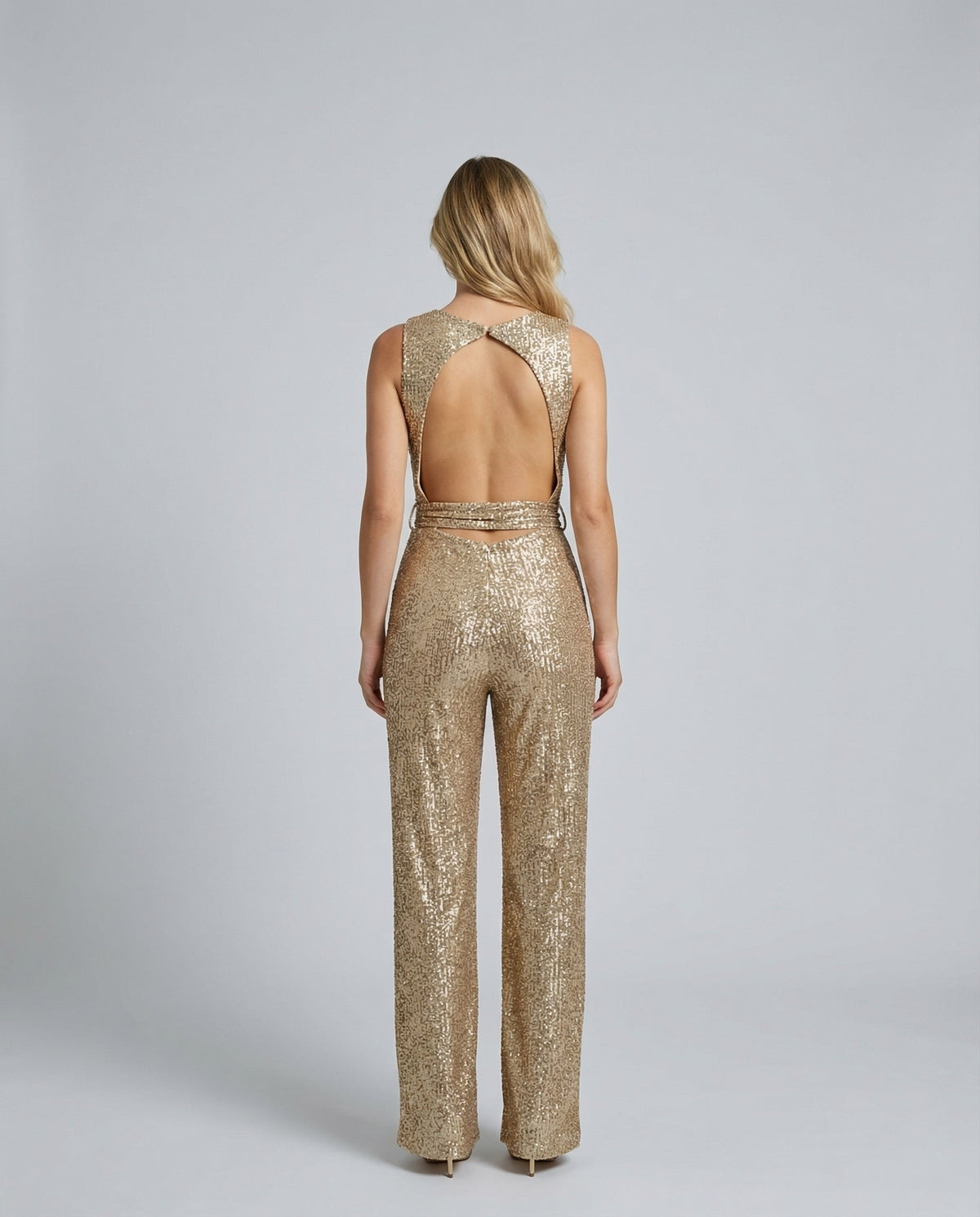 Georgiana | Combinaison large à sequins — Amielle Paris