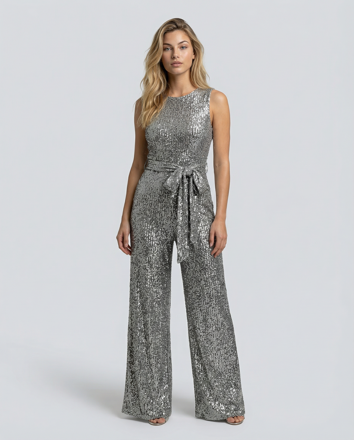 Georgiana | Combinaison large à sequins — Amielle Paris