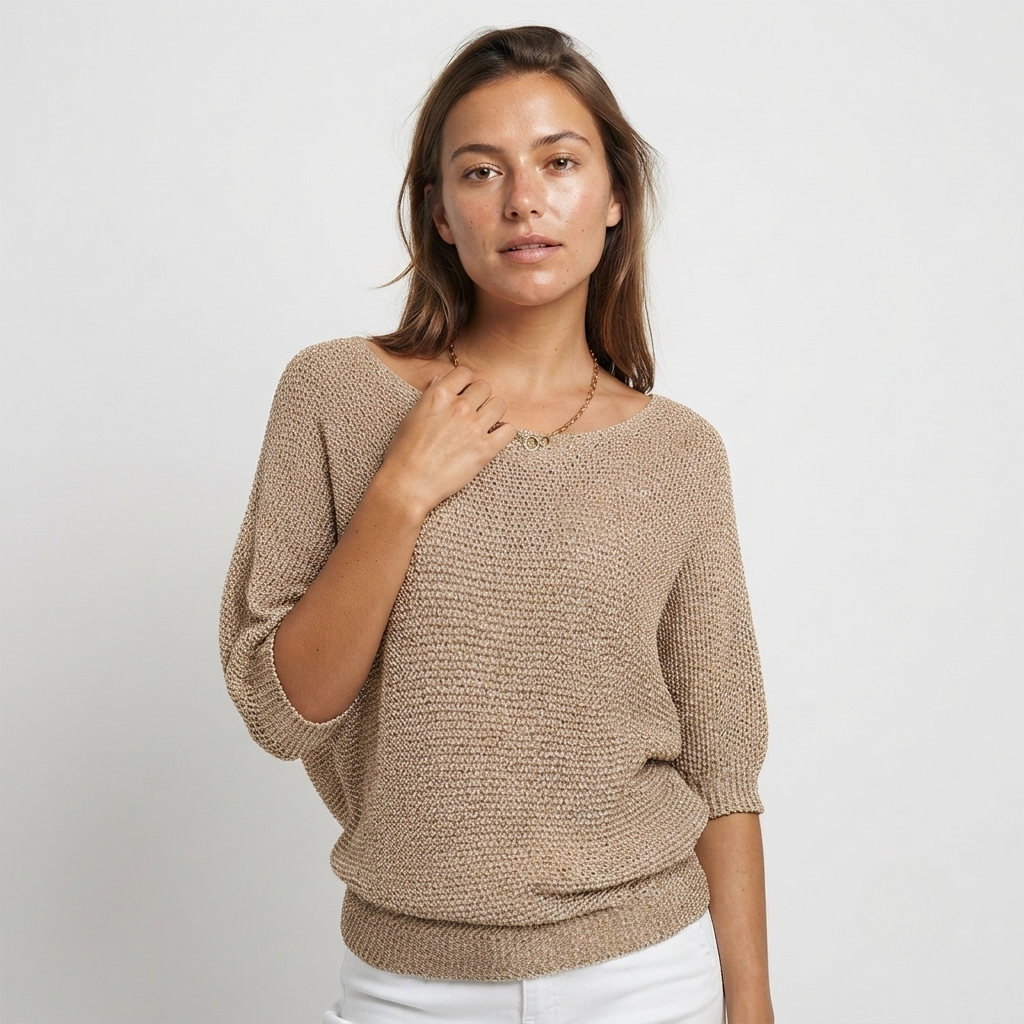 Lydia | Pull ample à manches chauve-souris — Amielle Paris