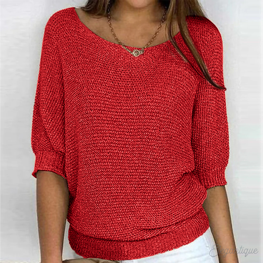 Lydia | Pull ample à manches chauve-souris — Amielle Paris