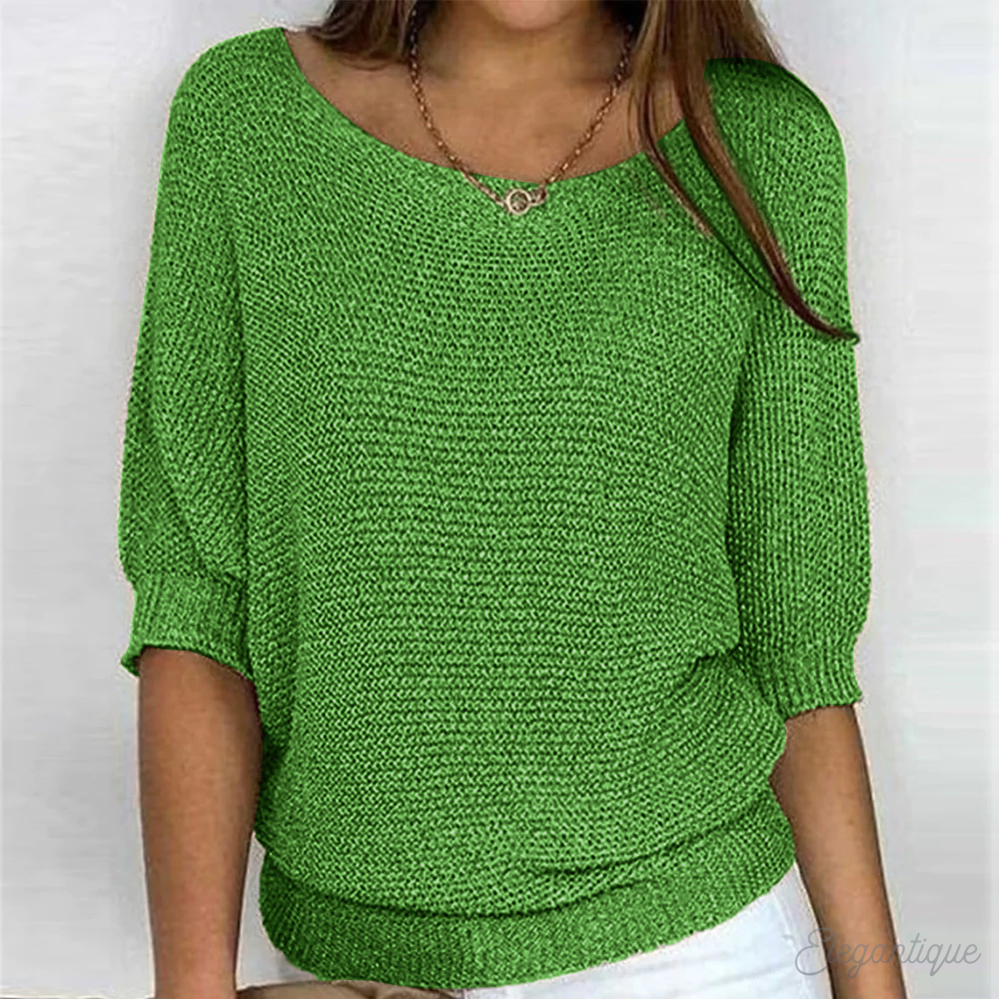 Lydia | Pull ample à manches chauve-souris — Amielle Paris