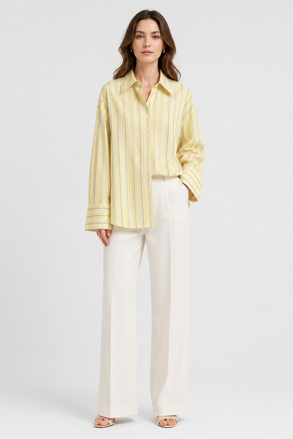 Chemise ample rayée Adeline — Amielle Paris