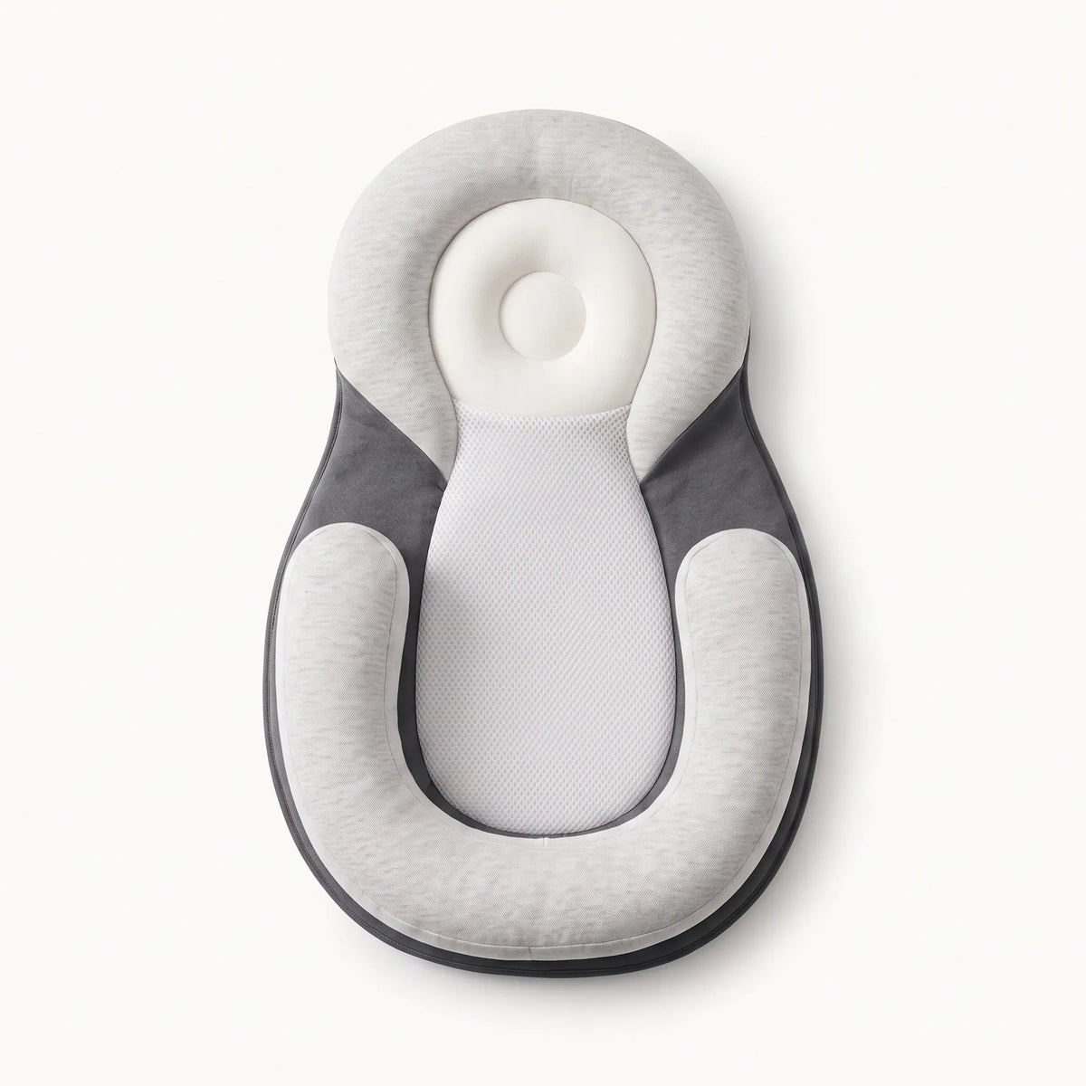 Coussin bébé ovale en coton — 59 × 40 cm — vue 10