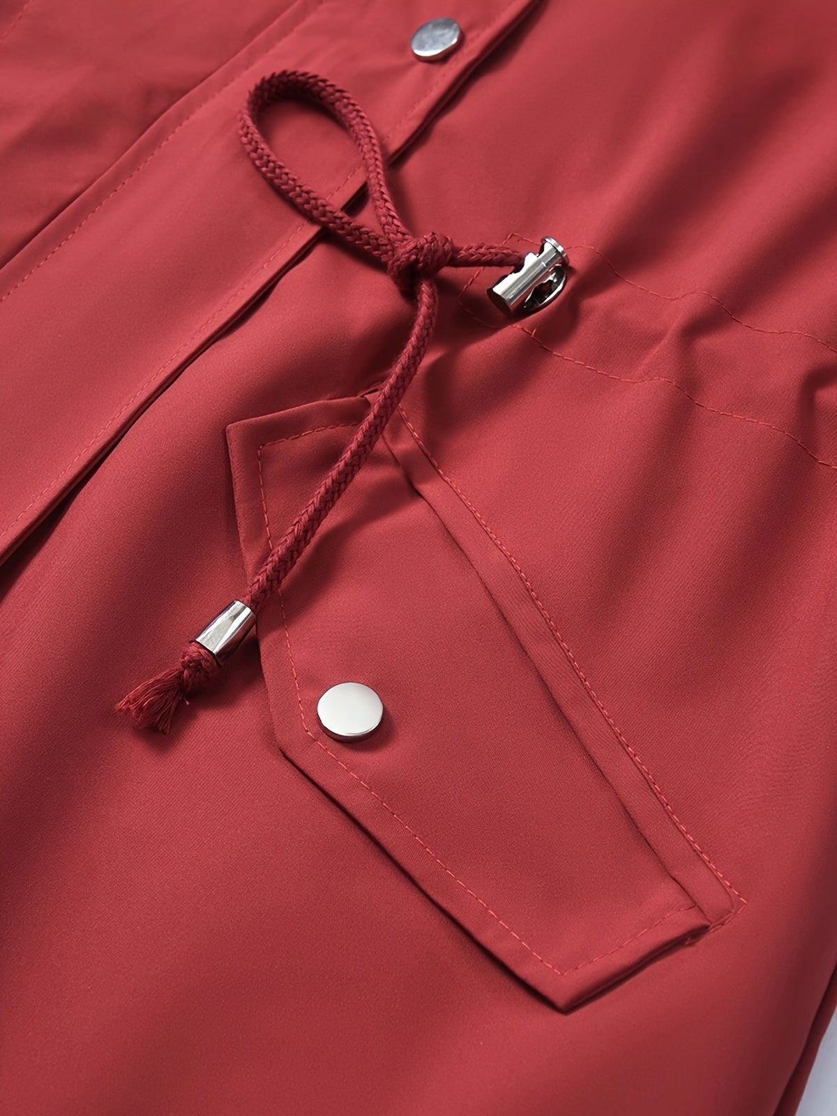 Parka à capuche et doublure à carreaux — Amielle Paris