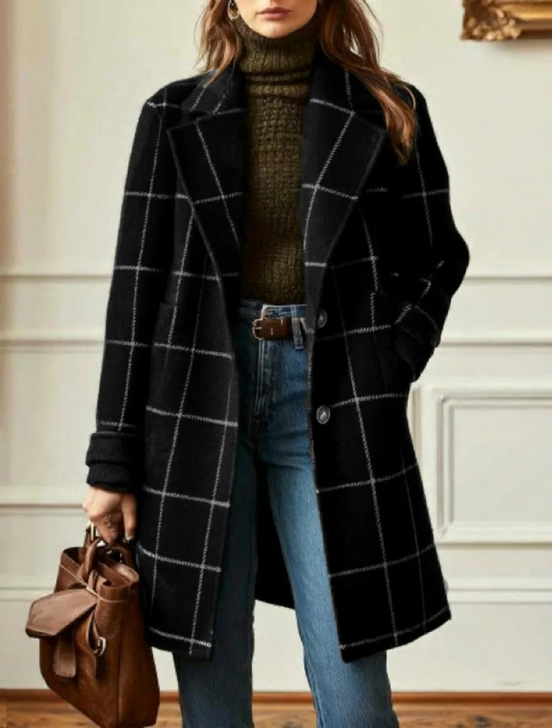 Camille — Manteau à carreaux — vue 5