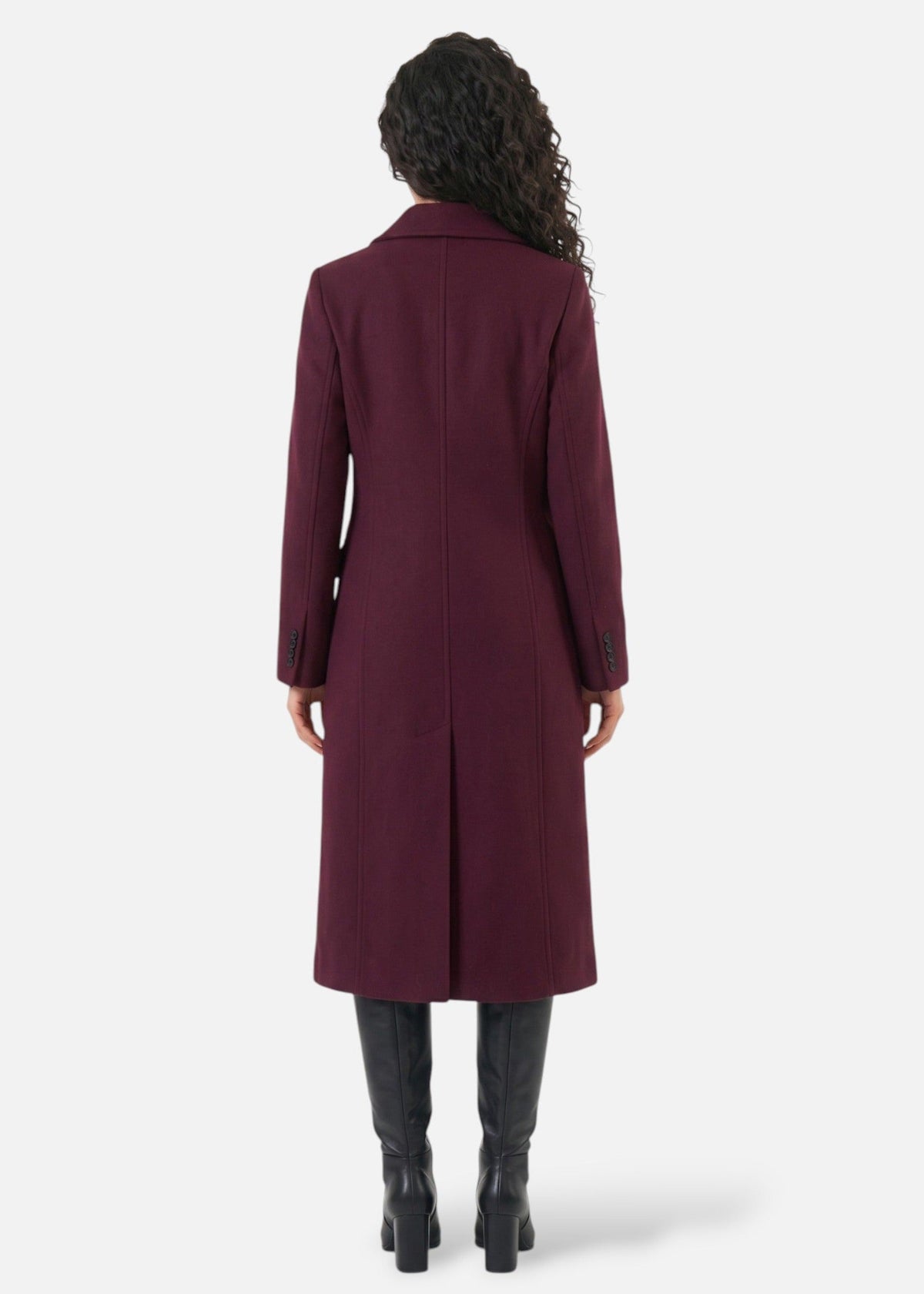 Manteau long croisé à six boutons — Amielle Paris