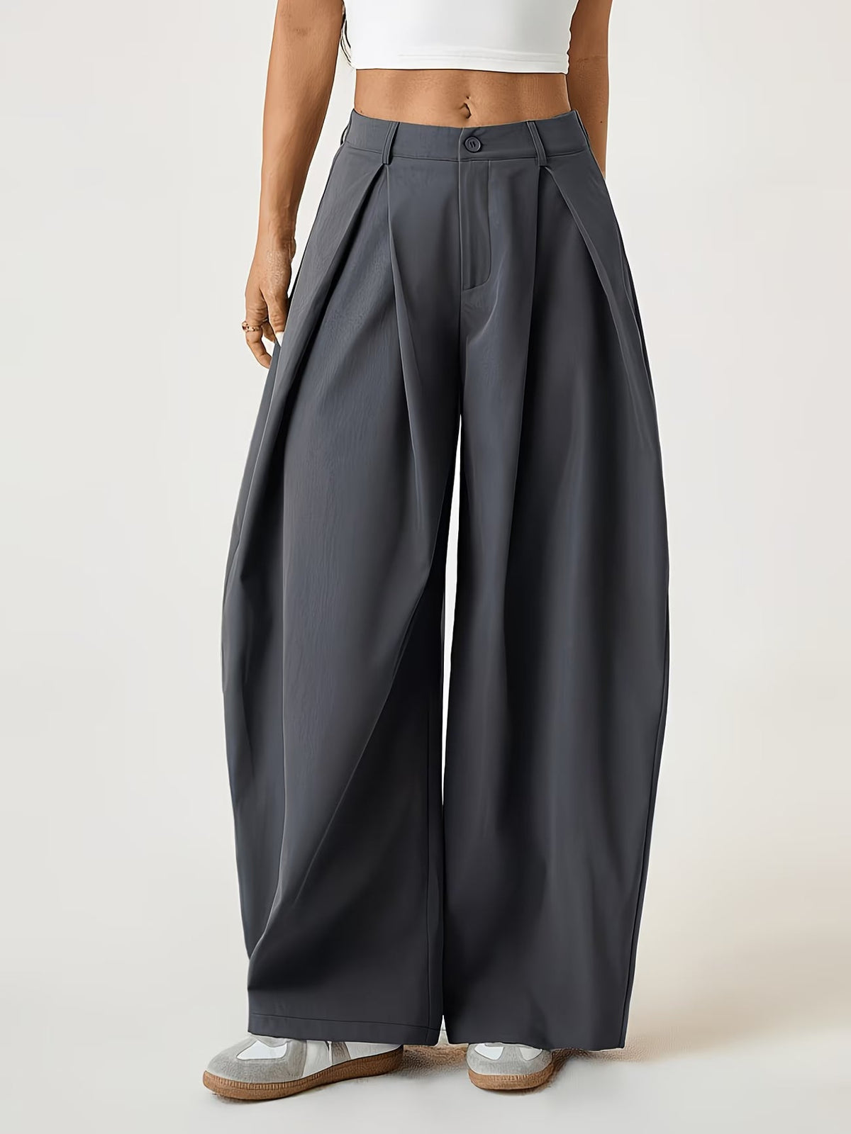 Pantalon très large à pinces — Gwyn — Amielle Paris