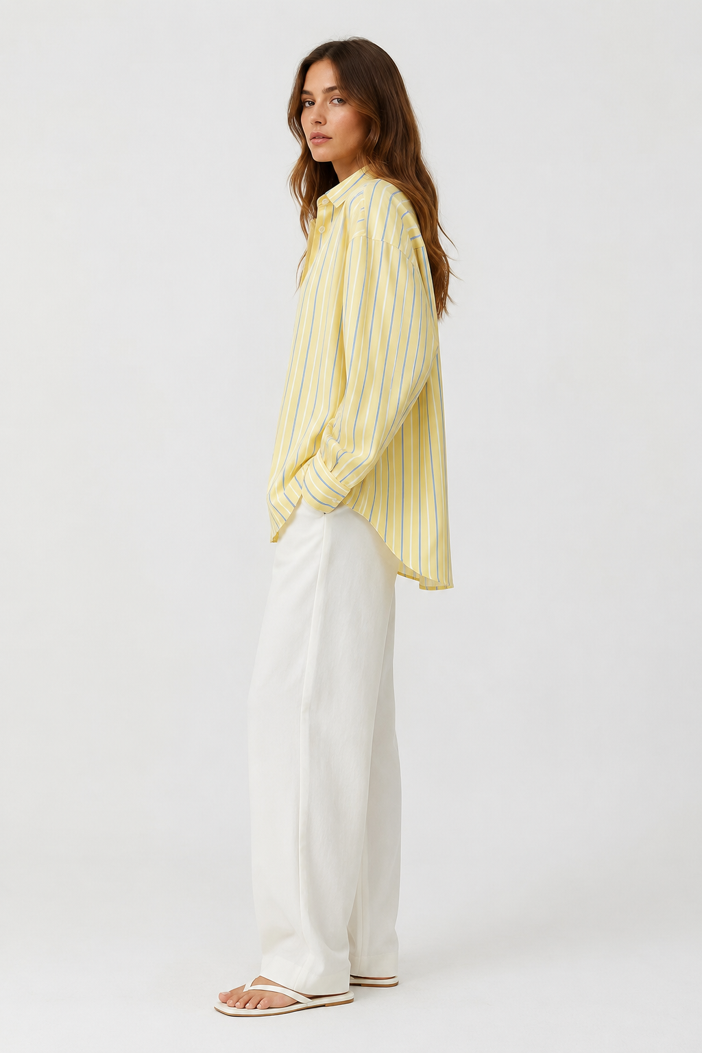 Chemise ample rayée Adeline — Amielle Paris