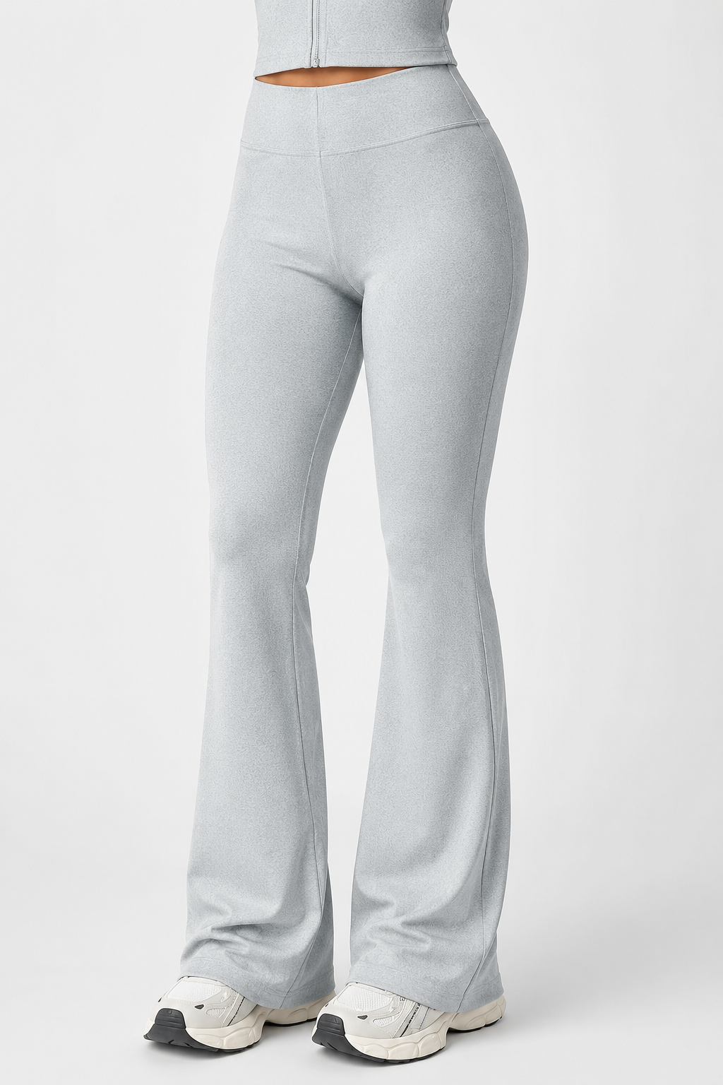 Ensemble veste zippée et pantalon évasé — Yolina — Amielle Paris