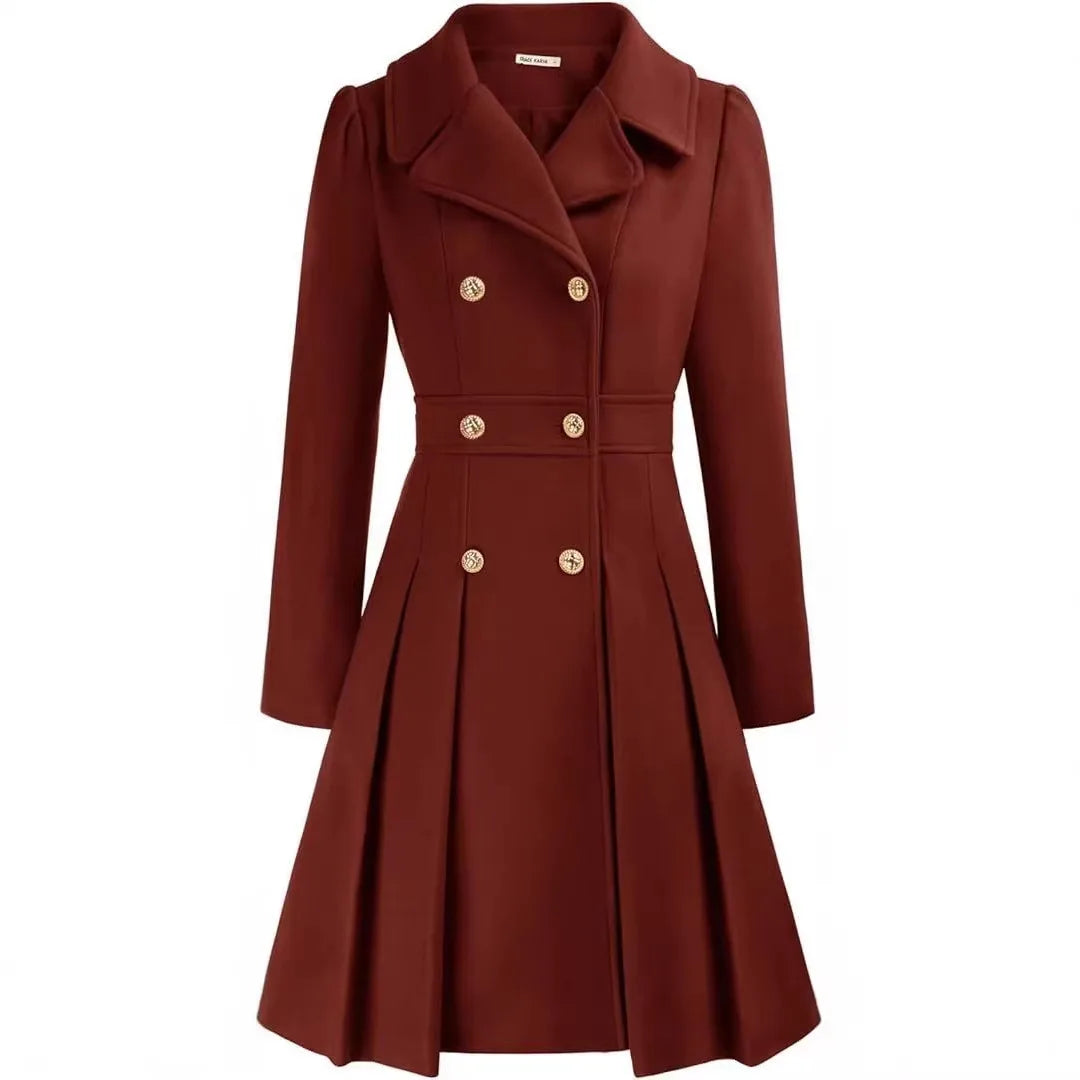 Ellena — Manteau cintré à jupe évasée — vue principale