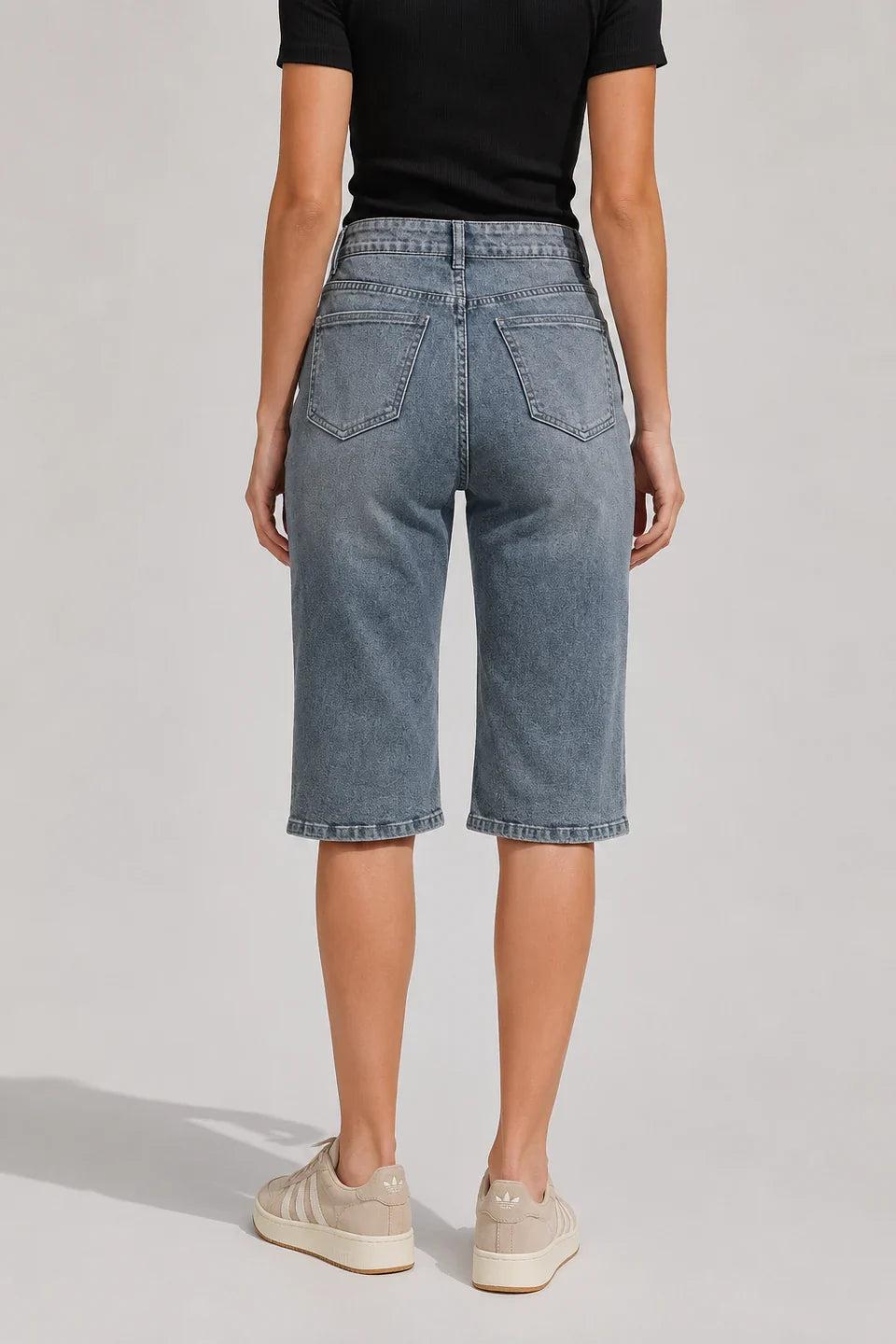 Bermuda long en jean — Jony — Amielle Paris