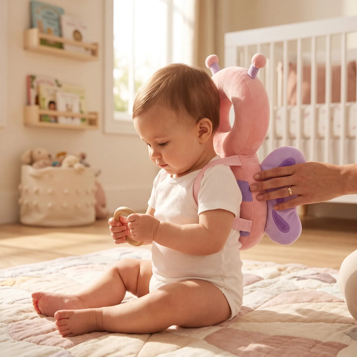 Coussin dorsal bébé à bretelles — Motifs animaux — vue 5