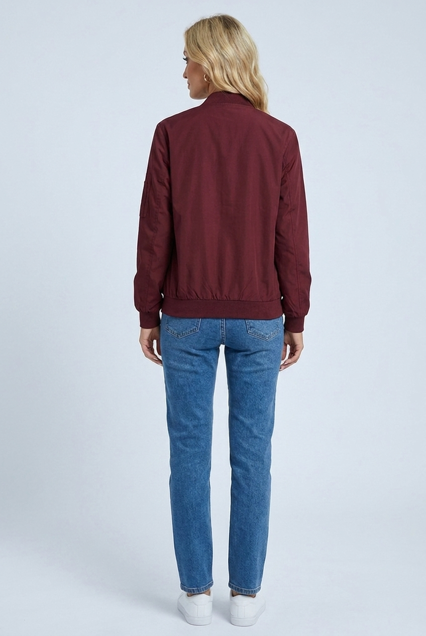 Zoé — Bomber court zippé — Amielle Paris
