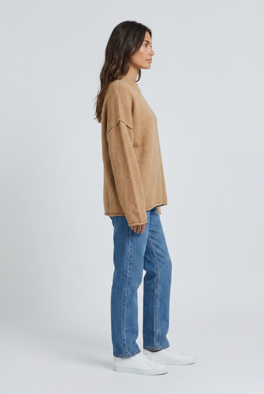 Pull ample à coutures apparentes — Juliette — Amielle Paris