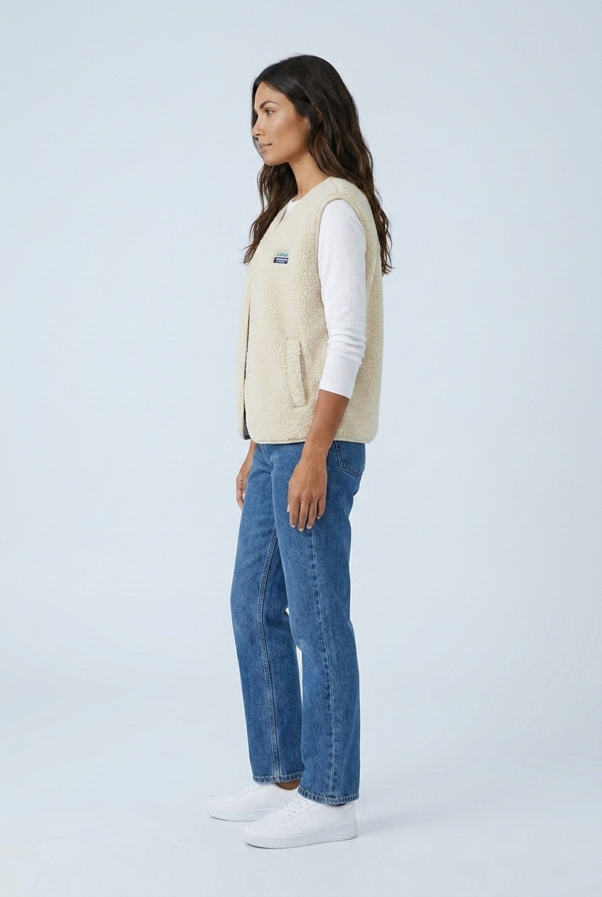Gilet sans manches en polaire — Louise — Amielle Paris