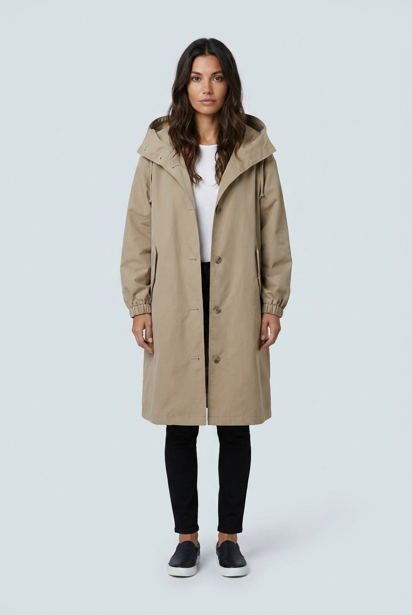Ezra — Parka longue à capuche — Amielle Paris