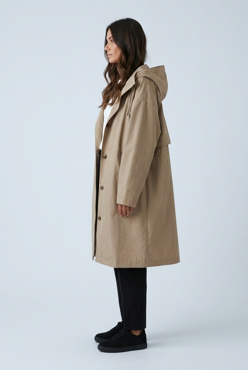 Ezra — Parka longue à capuche — Amielle Paris