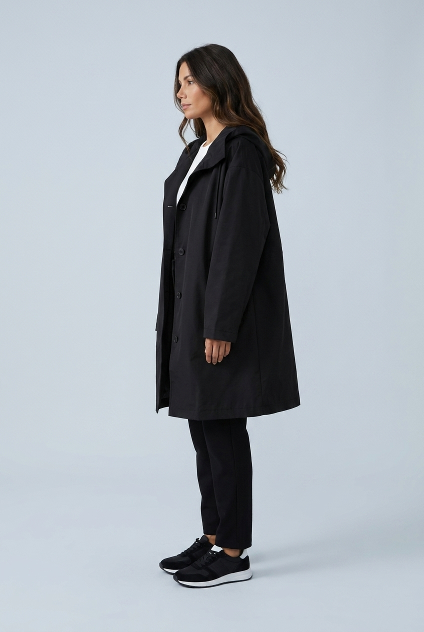 Ezra — Parka longue à capuche — Amielle Paris