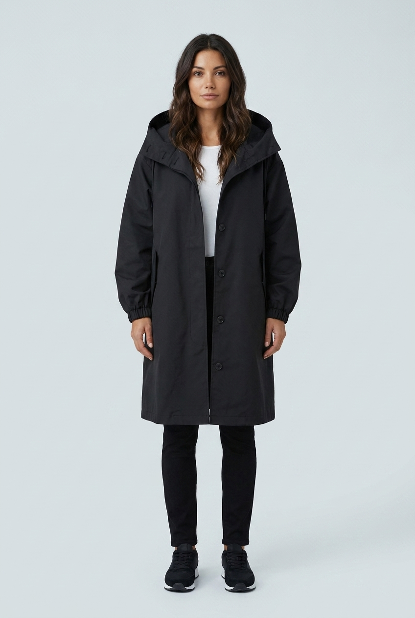 Ezra — Parka longue à capuche — Amielle Paris