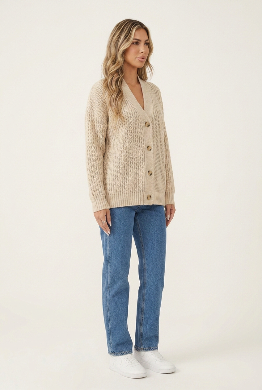 Cardigan en maille douce Thalie — Amielle Paris