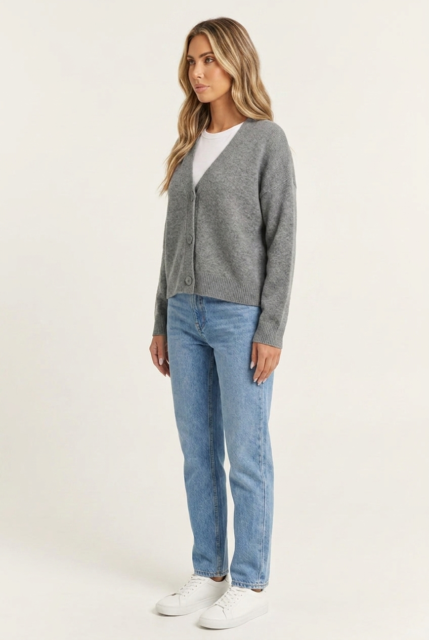 Cardigan en maille douce Victoire — Amielle Paris