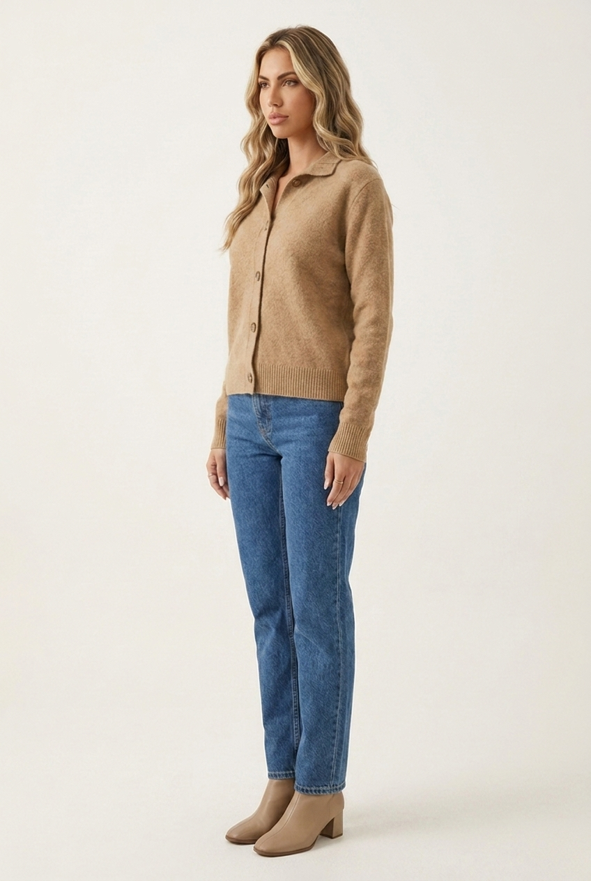 Cardigan en maille douce Amandine — Amielle Paris
