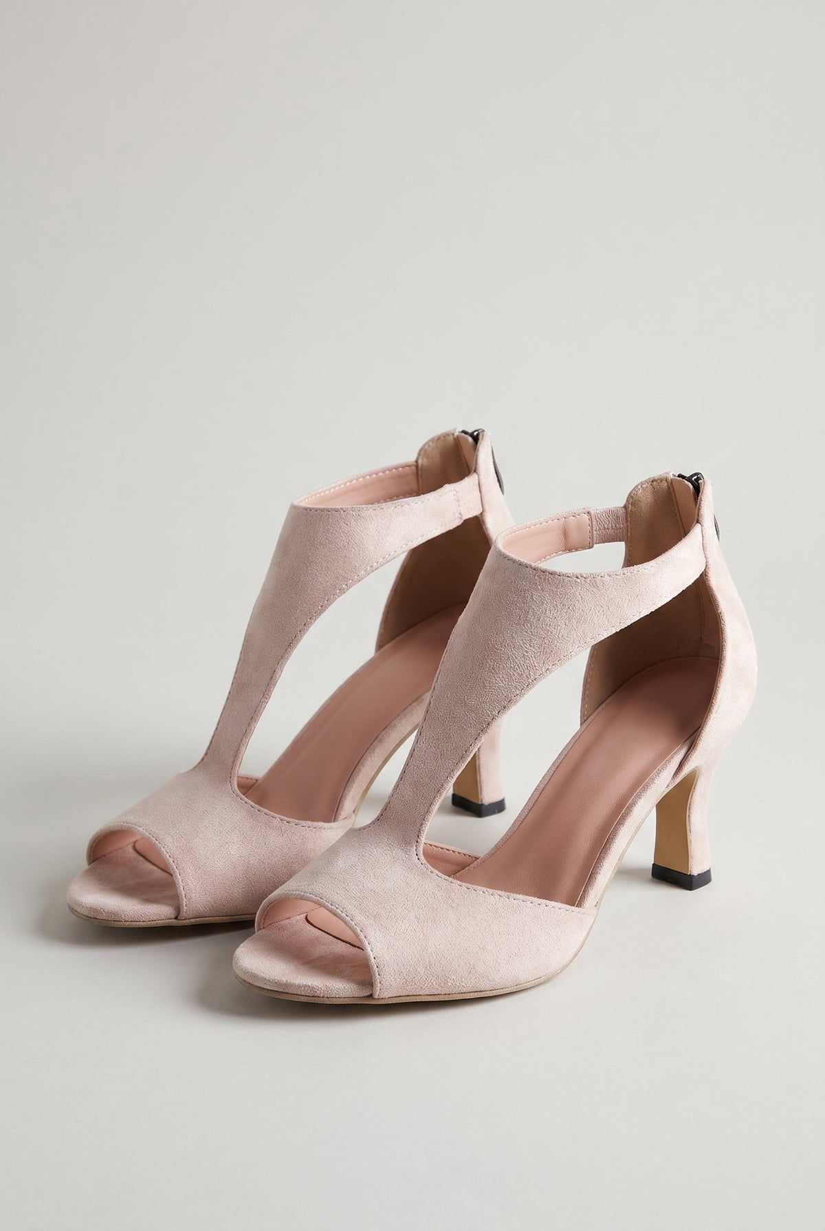 Sandales à talon fin et bride de cheville — Amielle Paris