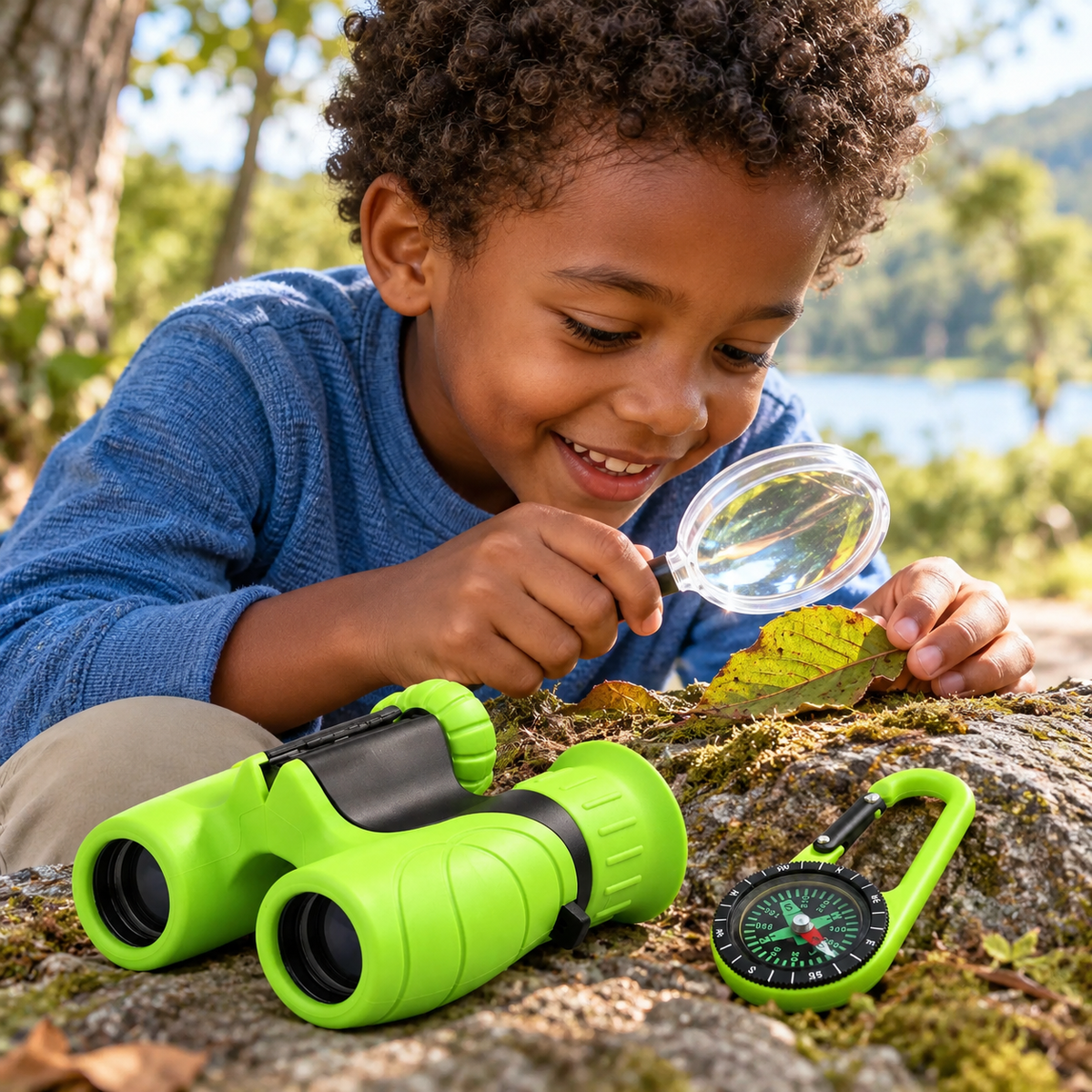 Jumelles enfant 8× avec kit d’exploration — vue 2
