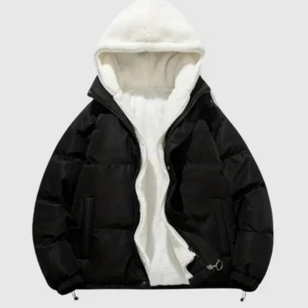 Lina — Veste matelassée à col haut — Amielle Paris