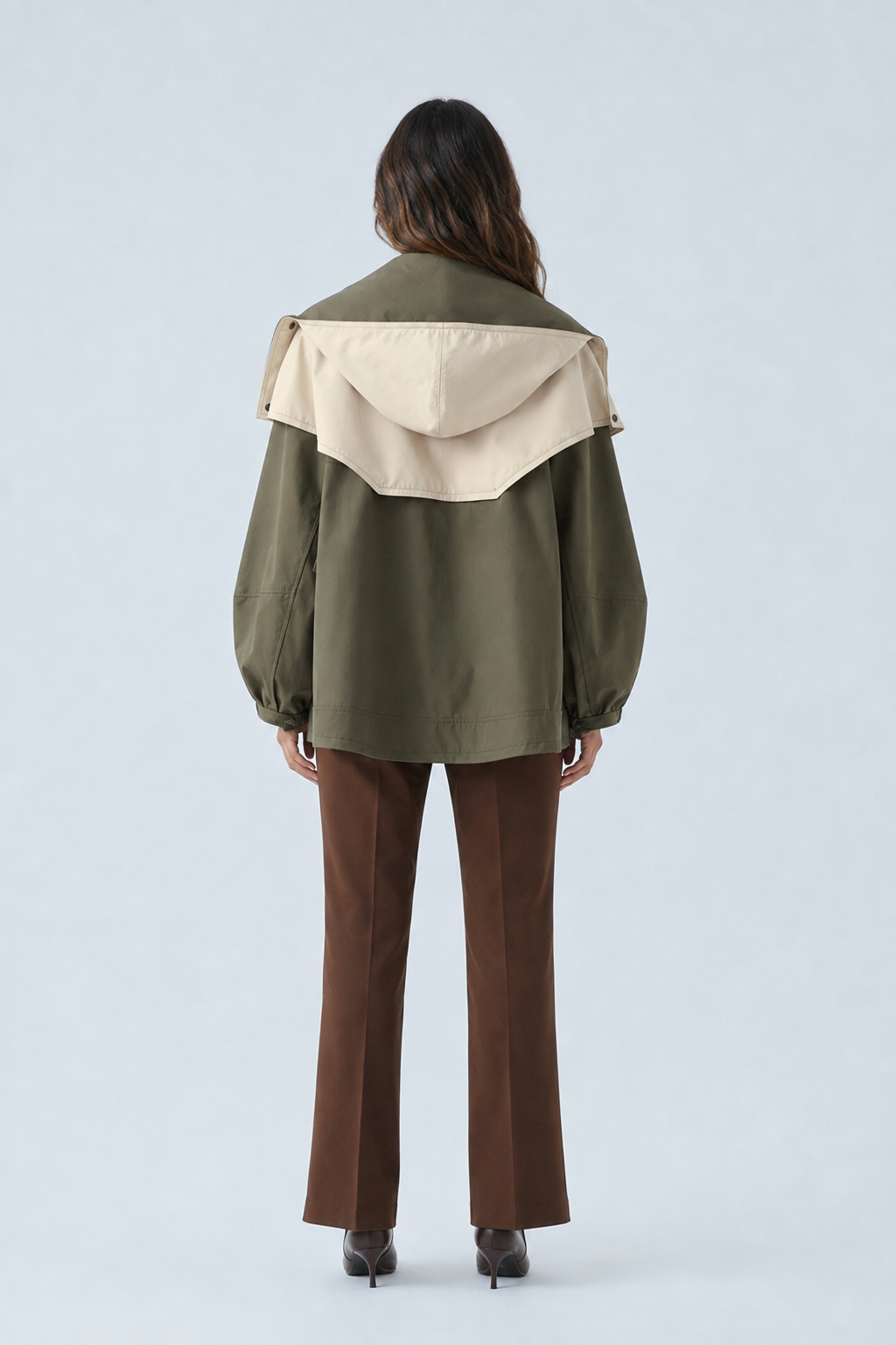 Maisy — Veste ample à grand col châle — Amielle Paris