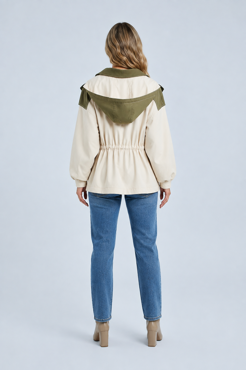 Maisy — Veste ample à grand col châle — Amielle Paris