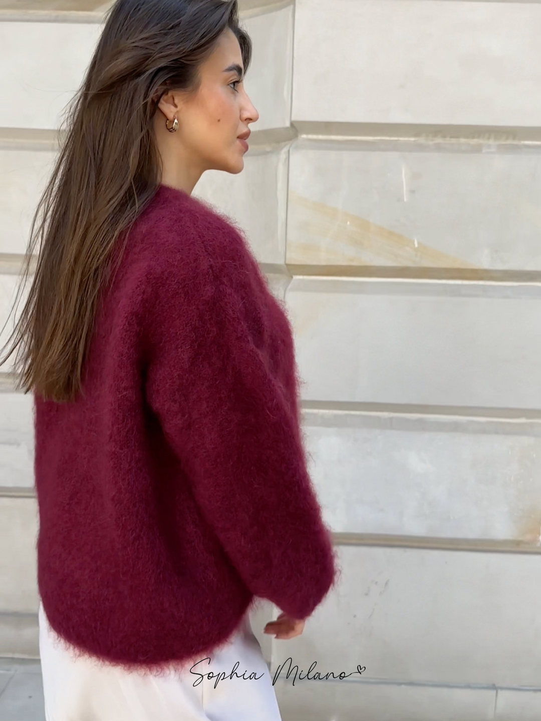 Fiona — Pull décontracté à col rond — Amielle Paris