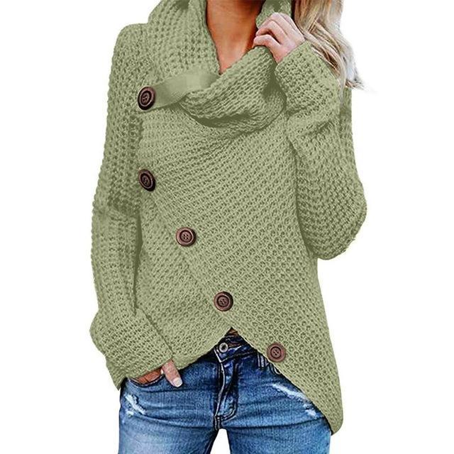Pull à col bénitier et base asymétrique — Amielle Paris