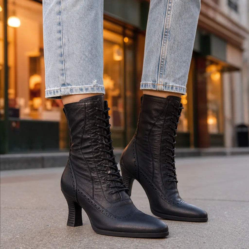 Marlie | Bottines brogue à lacets