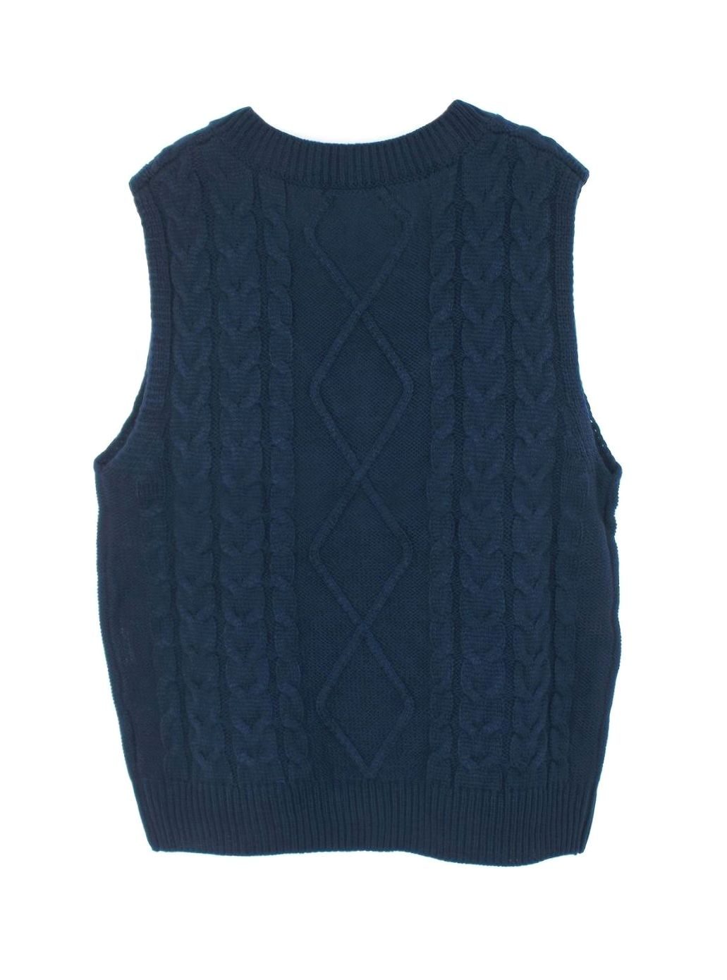 Pull ample sans manches torsadé à col V — Amielle Paris