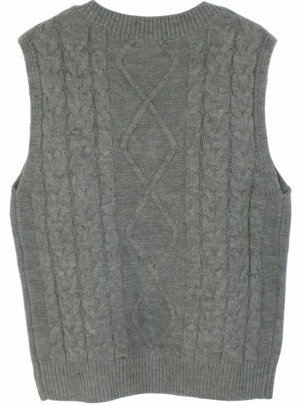 Pull ample sans manches torsadé à col V — Amielle Paris