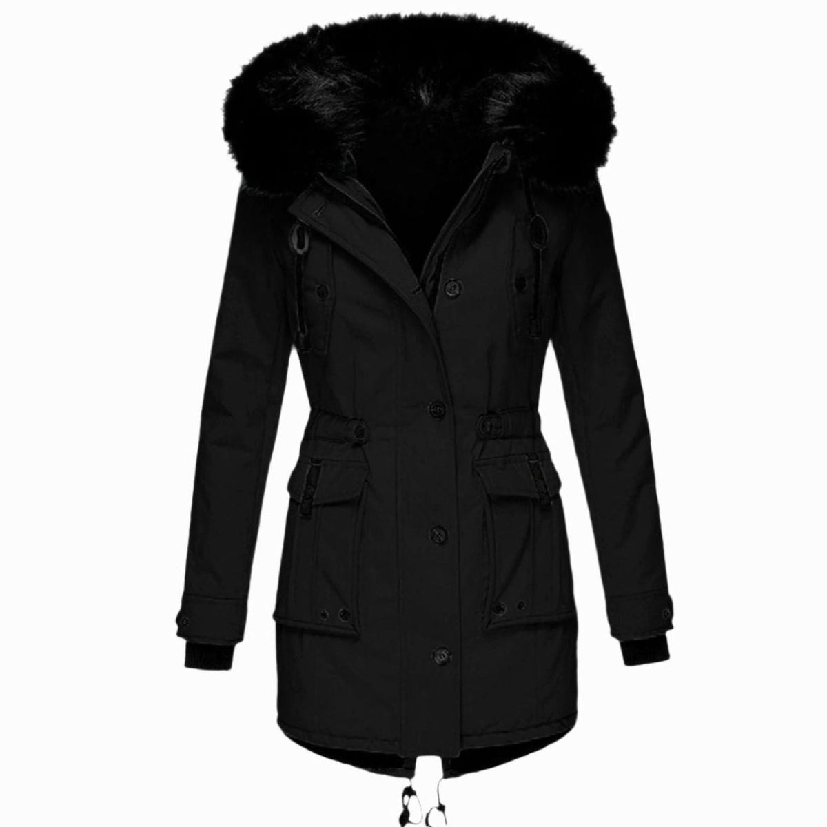 Parka à taille ajustable et doublure polaire — Amielle Paris