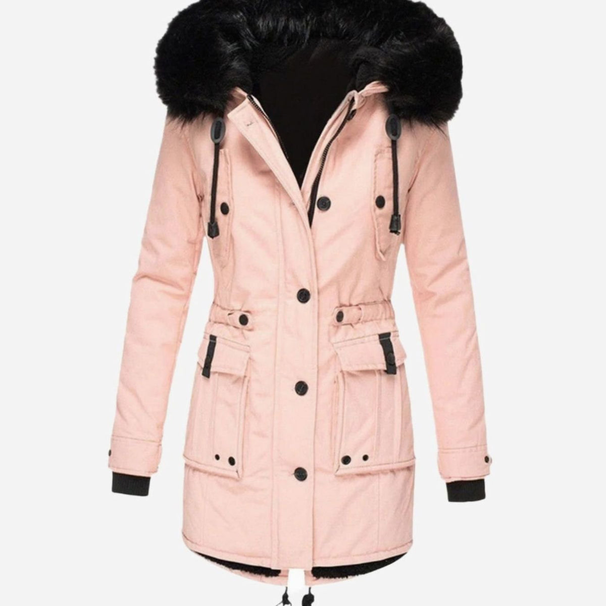 Parka à taille ajustable et doublure polaire — Amielle Paris