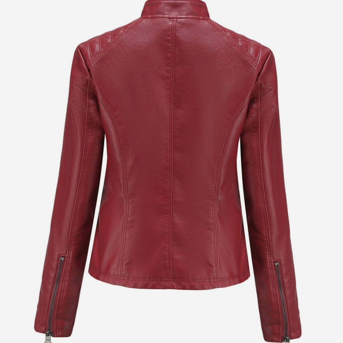 Veste de motard matelassée à fermeture zippée — Amielle Paris