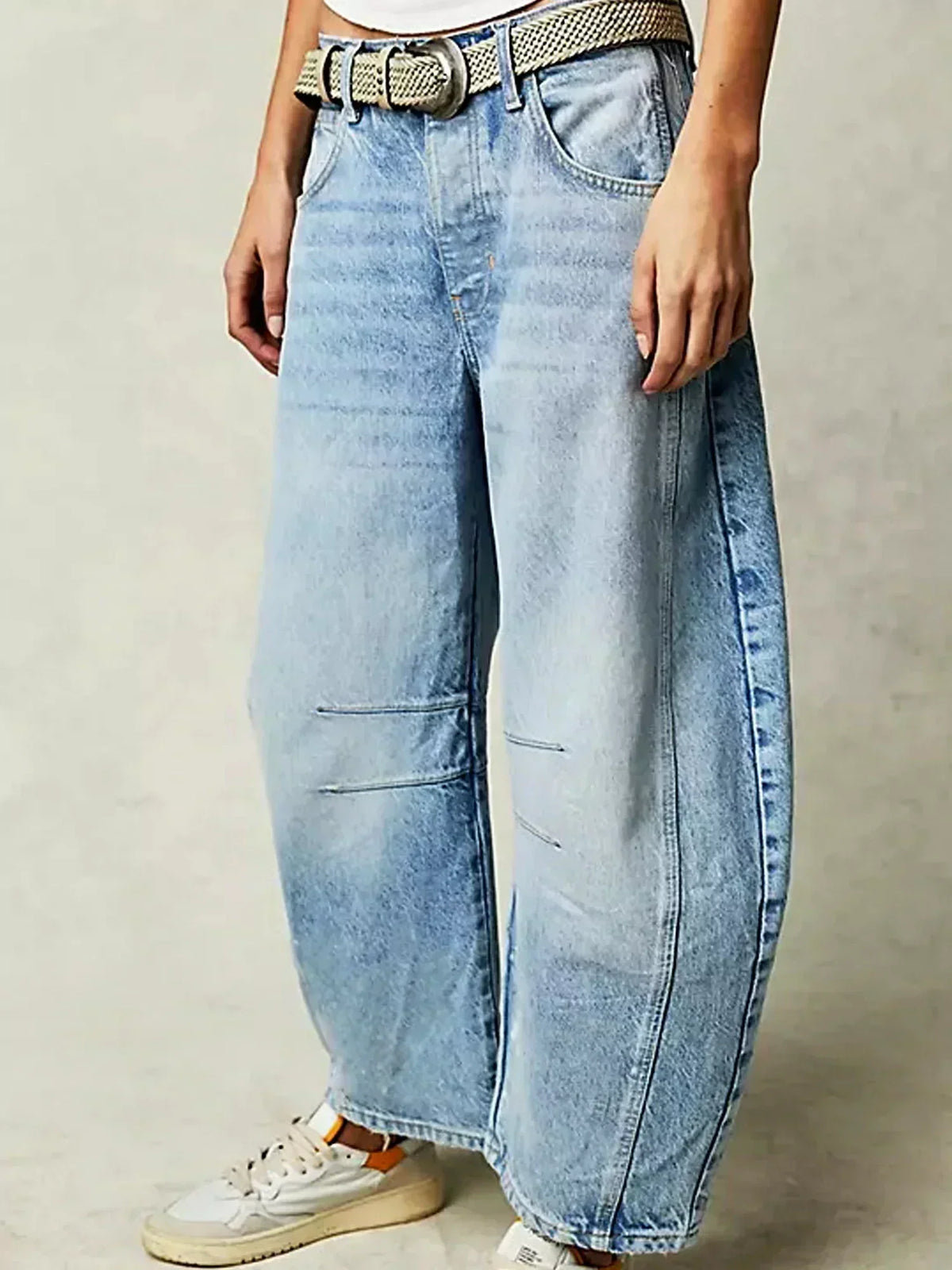 Jean ballon ample taille haute — Amielle Paris